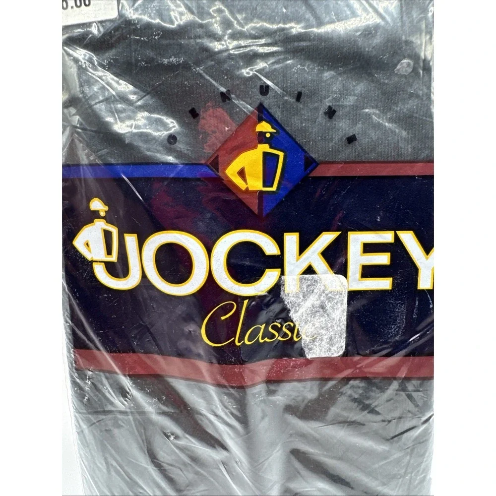 NEW Vtg 1996 Genuine Jockey Full-Rise Classic Men's Brief Underwear‎ Sz 40 BLACK